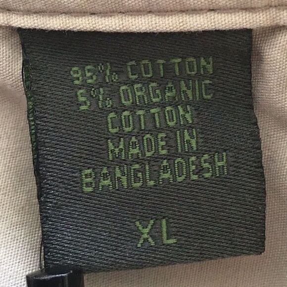 Timberland Cotton Brown and Gray Plaid Button Down Shirt - Picture 10 of 10